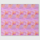 Search for inspirational quotes wrapping paper Pink