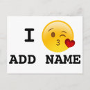 Search for love kiss postcards I love you