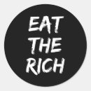 Search for eat the rich stickers Anti capitalism