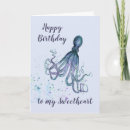 Search for octopus birthday cards Fun