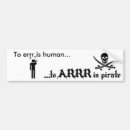 Search for pirate bumper stickers Arr