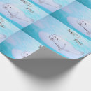 Search for baby seal wrapping paper Blue