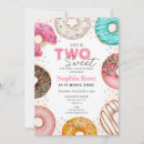 Search for two sweet donut birthday invitations Donut grow up