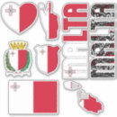 Search for malta souvenirs stickers Flag