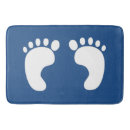 Search for footprint bath mats Pattern