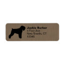 Search for russian return address labels Black russian terrier
