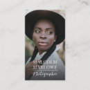 Search for photographer business cards Script