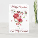 Search for merry teacher christmas cards Instructor