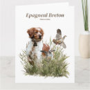 Search for brittany dog cards Hunting