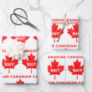 Search for maple leaf wrapping paper Canuck