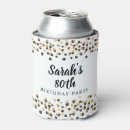 Search for 80th birthday can coolers Gold