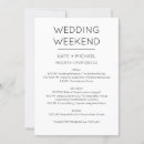 Search for itinerary wedding invitations Timeline