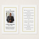 Search for frame photo funeral cards In loving memory