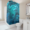 Search for tentacles shower curtains Blue