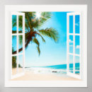 Search for beach window posters Faux