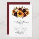 Search for rose celebration of life invitations Elegant