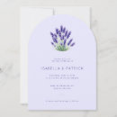Search for lavender bouquet wedding invitations Floral