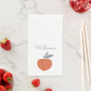 Search for peach fruit napkins Party