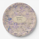 Search for music paper plates Vintage
