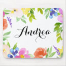 Search for watercolor mousepads Feminine