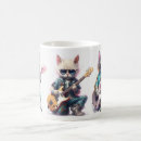 Search for guitar playing cat mugs Cute