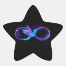 Search for neon stars stickers Purple