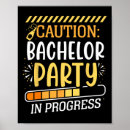 Search for bachelors party posters Fiance