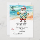 Search for coastal christmas invitations In july