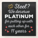 Search for funny wedding coasters Couple