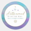 Search for purple and gold baby shower stickers For her