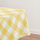 Search for yellow and gingham tablecloths Summer