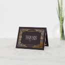 Search for great gatsby thank you cards Gold