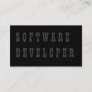 Search for software development business cards Computer