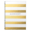 Search for white and gold notebooks Cute