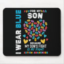 Search for proud dad mousepads Autism