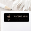 Search for gold lace return address labels Luxury