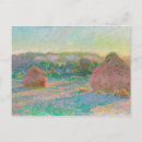 Search for monet haystack postcards France