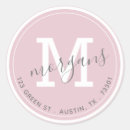 Search for blush address stickers Elegant