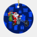 Search for biker christmas tree decorations Santa claus