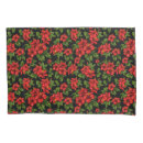 Search for black and red pillowcases Flower