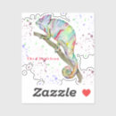 Search for lizard funny stickers Chameleon