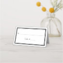 Search for border place cards Black and white