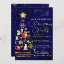 Search for golden christmas invitations Company christmas party