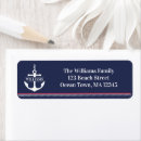Search for nautical anchor return address labels Summer