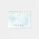 Search for sparkle glitter post it notes Blue