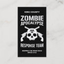 Search for zombie business cards Skull