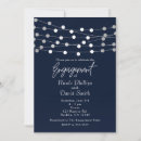 Search for blue and silver engagement party invitations Classy
