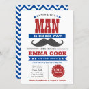Search for bash baby shower invitations Little man