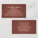 Search for student business cards Modern