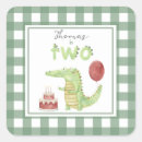 Search for crocodiles stickers Watercolor